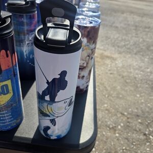 Fishing Themed Travel Mug
